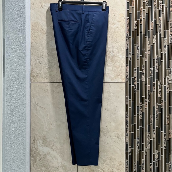 Navy Express Suit Pants - Picture 5 of 6